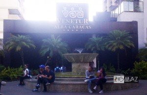 Hotel Venetur Alba Caracas, fachada o entrada