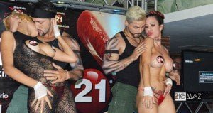 Zulenny Herrera y Yamil Inaty con DUX Sexy Dance