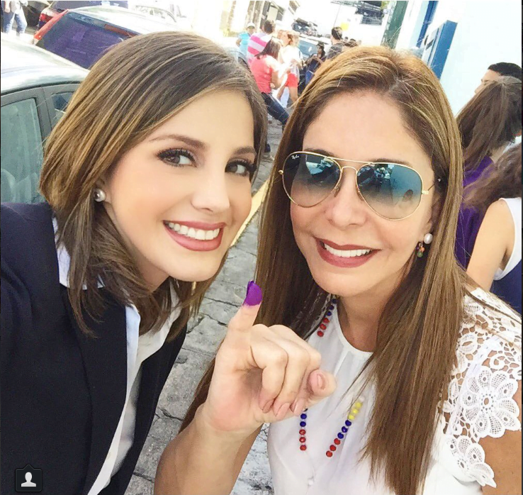 Viviana Gibelli y Rocío Higuera, Parlamentarias 2015, 6D, 6 de Diciembre