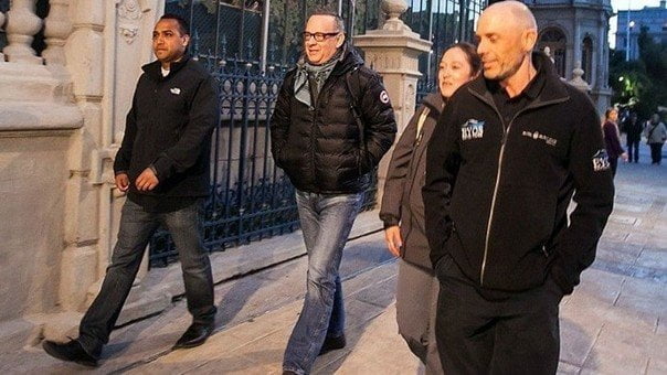 Tom Hanks en Chile - Punta Arenas 3