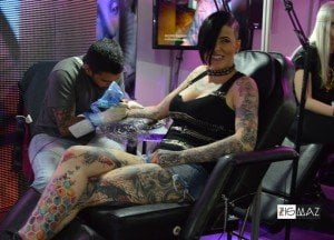 Venezuela Expo Tattoo 2016, primer dia, Veronica Ayala