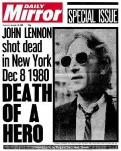 Asesinato de John Lennon, Nueva York 1980 Zigmaz - John Lennon