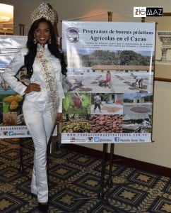 Fundación Nuestra Tierra con ICCFO en el Meliá Caracas 03 Reina del cacao