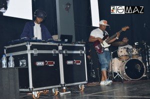 Banda de Reke en el showcase de Circo Karakas, Terraza de la UCV 01