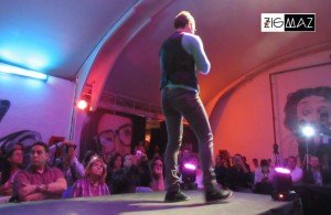Aldo Armas, Lanzamiento de Volbong en el teatro sambil 02