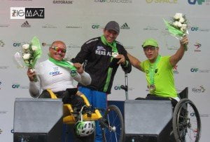 Premiación Maratón CAF 2016 movilidad reducida