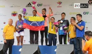 Premiación Maratón CAF 2016 42K femenino