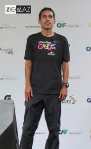 Pedro Mora Premiación Maratón CAF 2016 42K