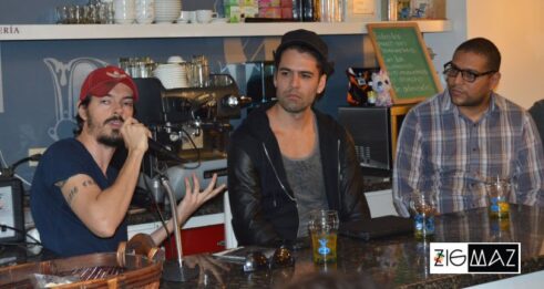 Conversatorio Festival Nuevas Bandas con Jean Carlo de Oliveira, Pavel Tello y William Padrón