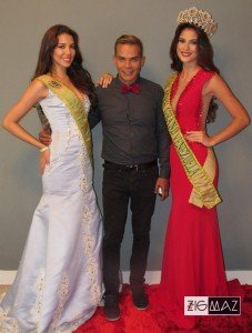 Miss Grand Venezuela 2016, Reina Rojas, Bruno Caldierón y Debora Paola Medina
