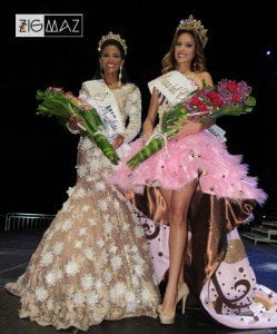 Yessika Sanoja, eina del Chocolate de Nuestra Tierra 2016 y Oriana Durán, Reina del Cacao Venezolano 2016