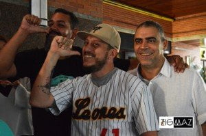 Harold Pérez, Óscar Hernández (Vaca Vieja) y Guillermo Díaz. Beervana CSI
