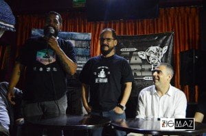 Harold Pérez, Alexander Jiménez y Guillermo Díaz. Beervana CSI