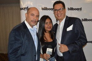 Billboard Venezuela, José Luis Quintana, Yorlenis Briceño y Leonardo Uzcátegui