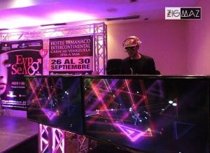 Eduardo Miranda (DJ Ken Bass), Rueda de Prensa Expo Sexo Salud y Belleza 2018