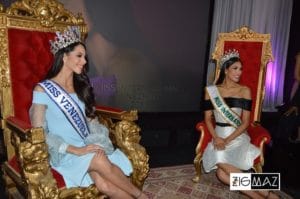 Thalia Olvino y Melissa Jiménez en el encuentro con los medios 01