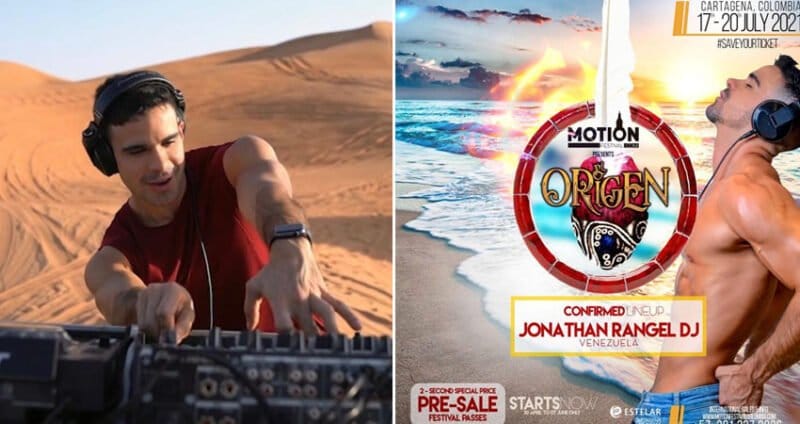 Dj Jonathan Rangel hará vibrar el Motion Fest con su música