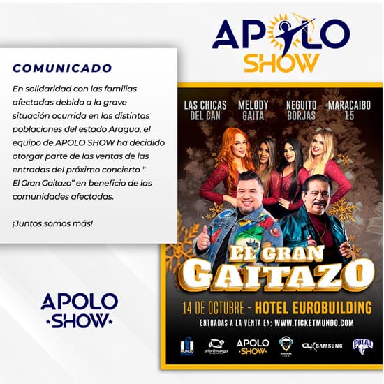 El Gran Gaitazo comunicado de prensa