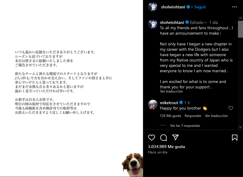 Shohei Ohtani matrimonio-Zigmaz