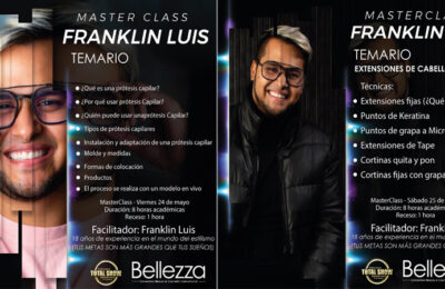 Franklin Luis hablará sobre prótesis capilares en «Bellezza 2024»