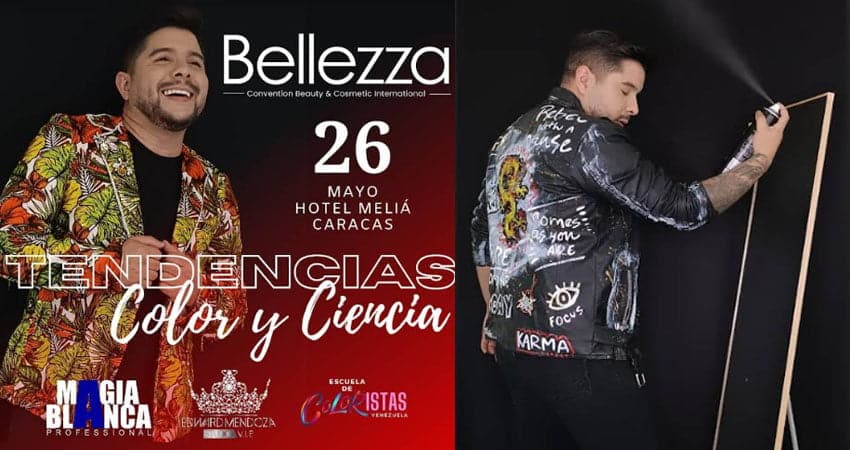 Edward Mendoza estilista venezolano