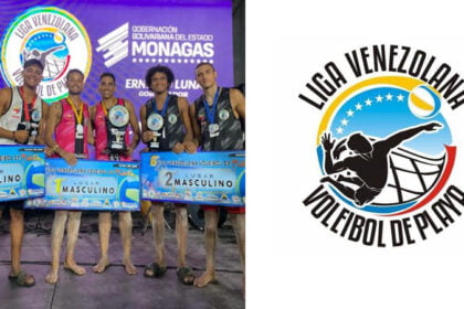 Liga Venezolana de Voleibol de Playa quinta parada en Monagas 2024