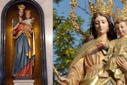 Imagen de la Virgen María Auxiliadora