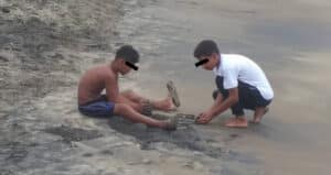 Niños desaparecidos en Barquisimeto fueron encontrados en Puerto Cabello Playa Sonrisa