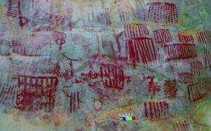 Arte rupestre en Venezuela parque Canaima 03