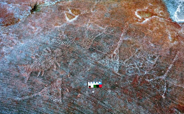 Arte rupestre en Venezuela parque Canaima 04