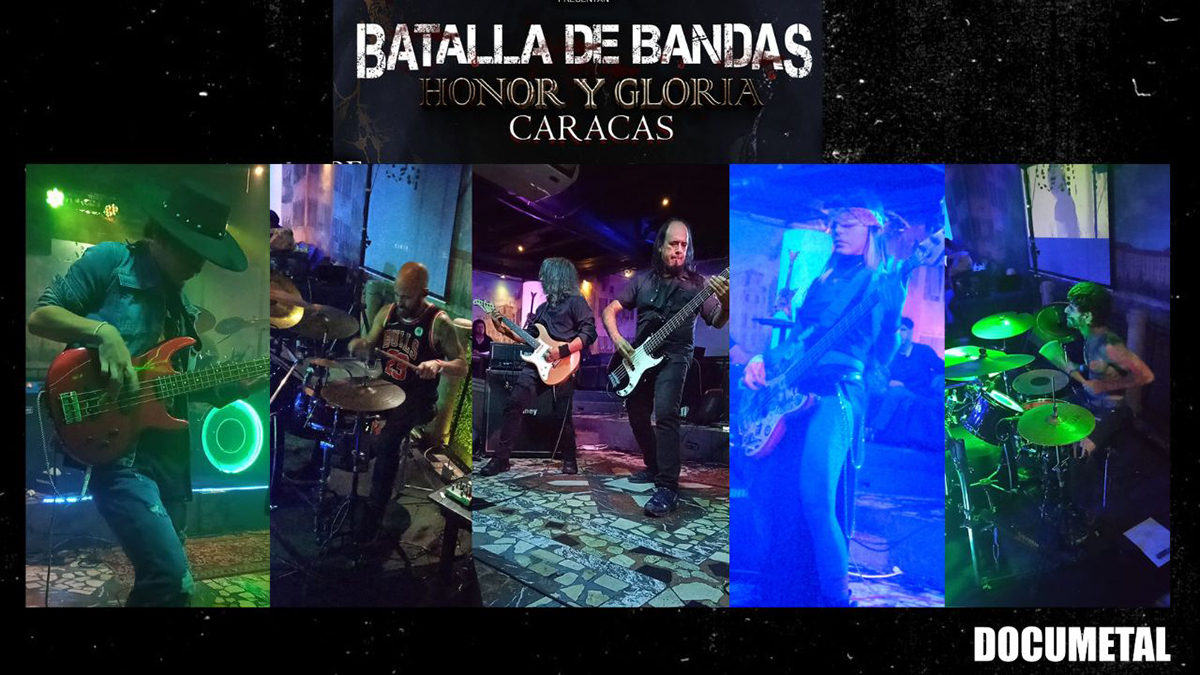 Batalla de Bandas: Honor y Gloria Caracas 05 bandas concursantes