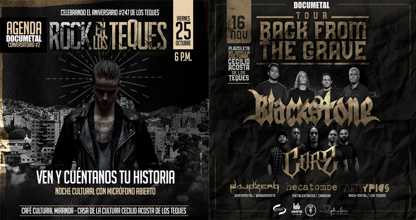 Documetal eventos octubre y noviembre