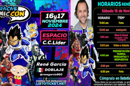 Caracas Comic con Noviembre 2024 Rene García
