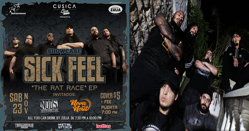 Sick Feel en Cúsica Studios