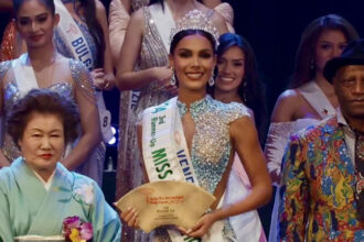 Sakra Guerrerro tercera finalista Miss International