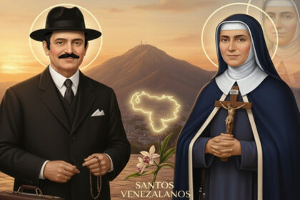 José Gregorio Hernández y Madre Carmen Rendiles (imagen referencial)