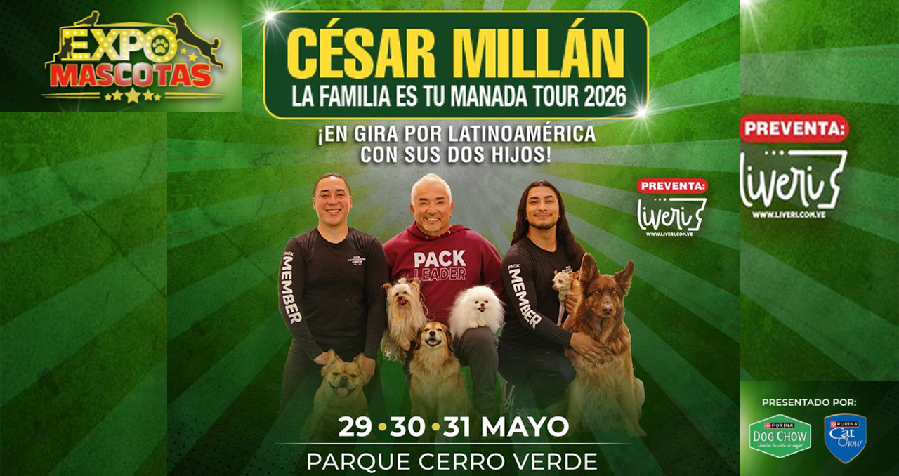 Expo Mascotas 2026 Cesar Millan