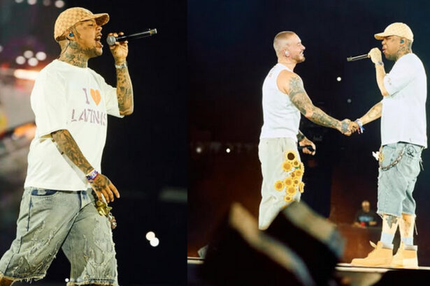 Akapellah y J Balvin en concierto en Cúcuta