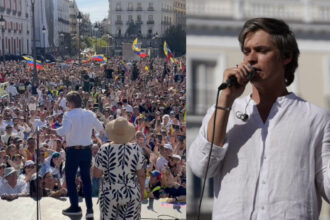 Carlos Baute en la Plaza del Sol, Madrid