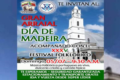 Gran arraial dia de madeira