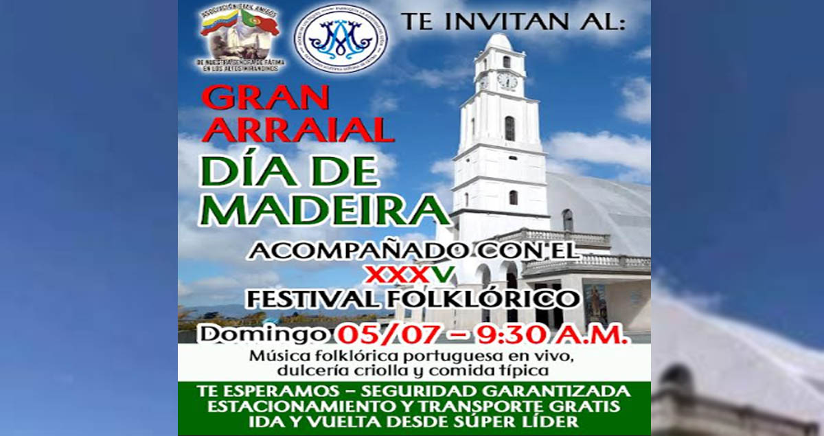 Gran arraial dia de madeira