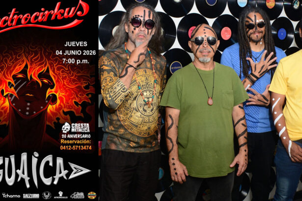Guaica y electrocirkus en el Hard Rock Cafe