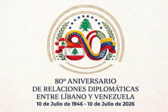 Embajada del Líbano celebra 80 aniversario de relaciones diplomáticas con Venezuela