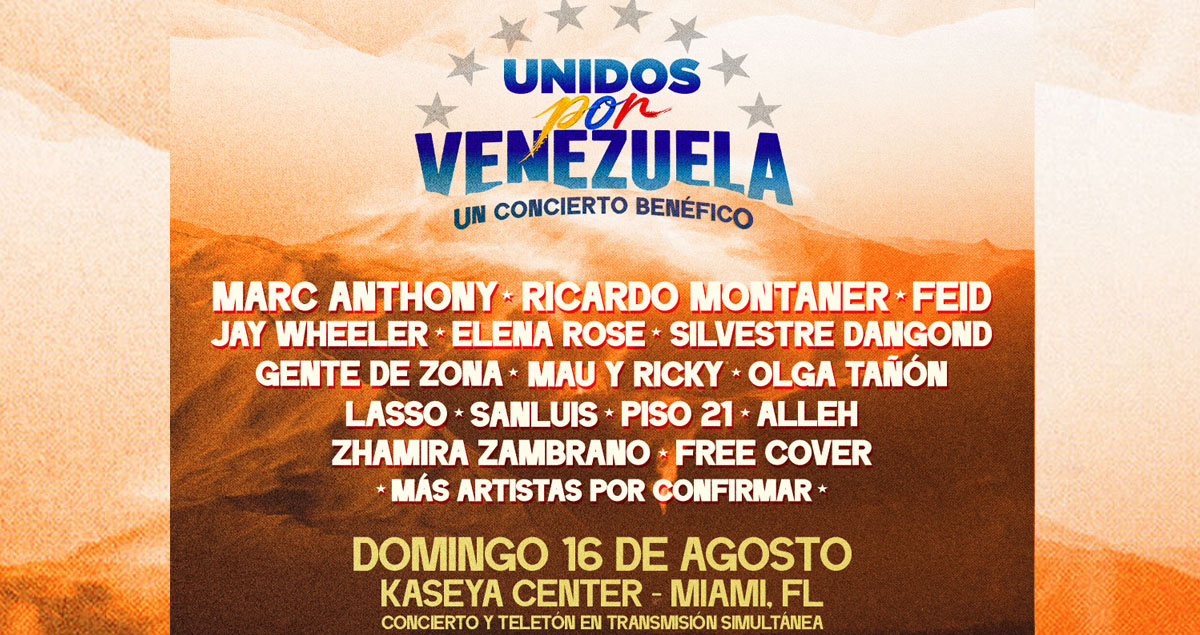 Unidos por Venezuela concierto