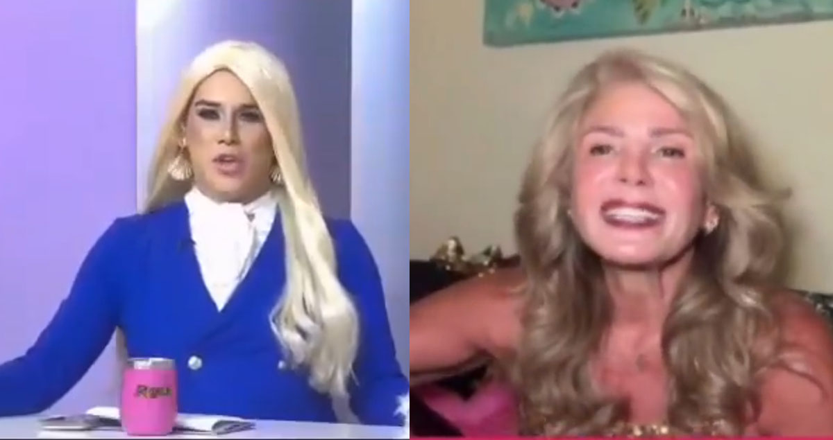 Carolina Perpetuo responde a dinosaurio