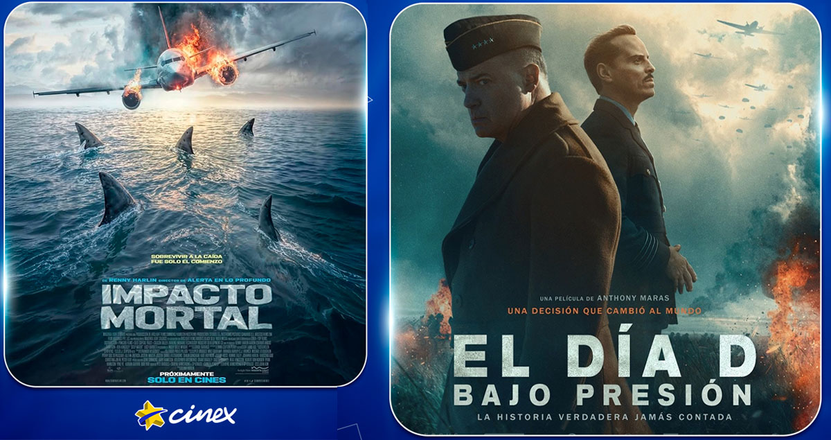 Impacto Mortal y Dia D bajo presion cinex