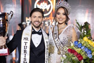 María Gabriela Betancourt y Carlos David Ramos los nuevos Miss y Míster Turismo Venezuela 2026
