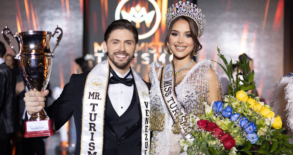 María Gabriela Betancourt y Carlos David Ramos los nuevos Miss y Míster Turismo Venezuela 2026