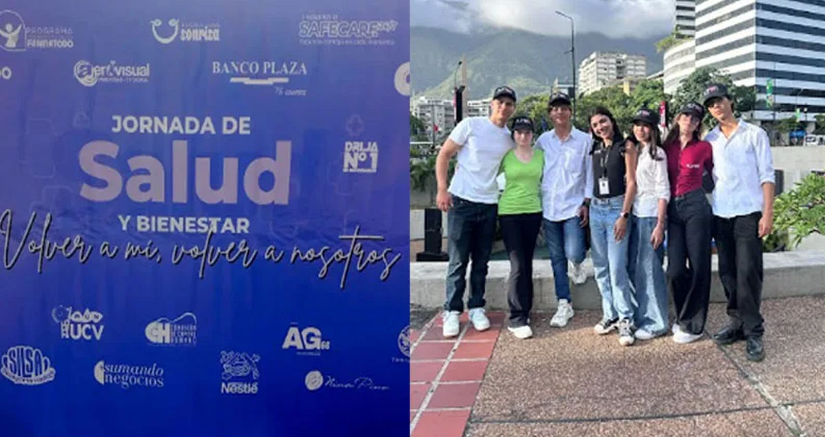 Jornada de salud y bienestar en Chacao