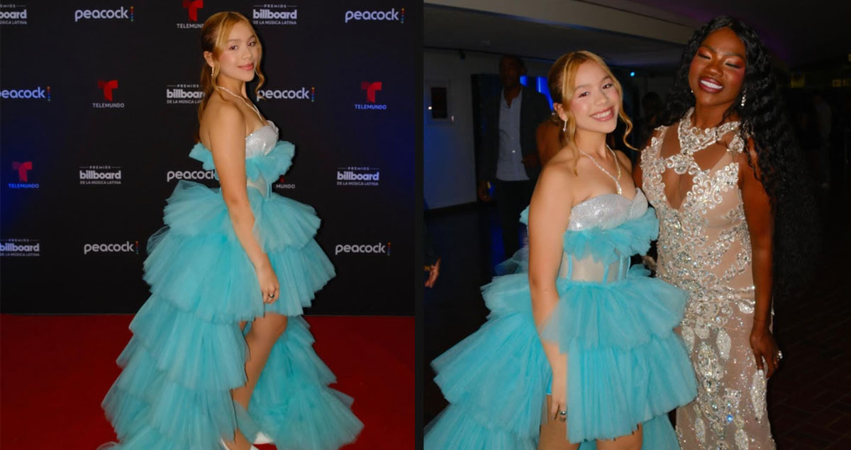Anny la niña del Flow en los Billboard Latin Music Awards 2026.